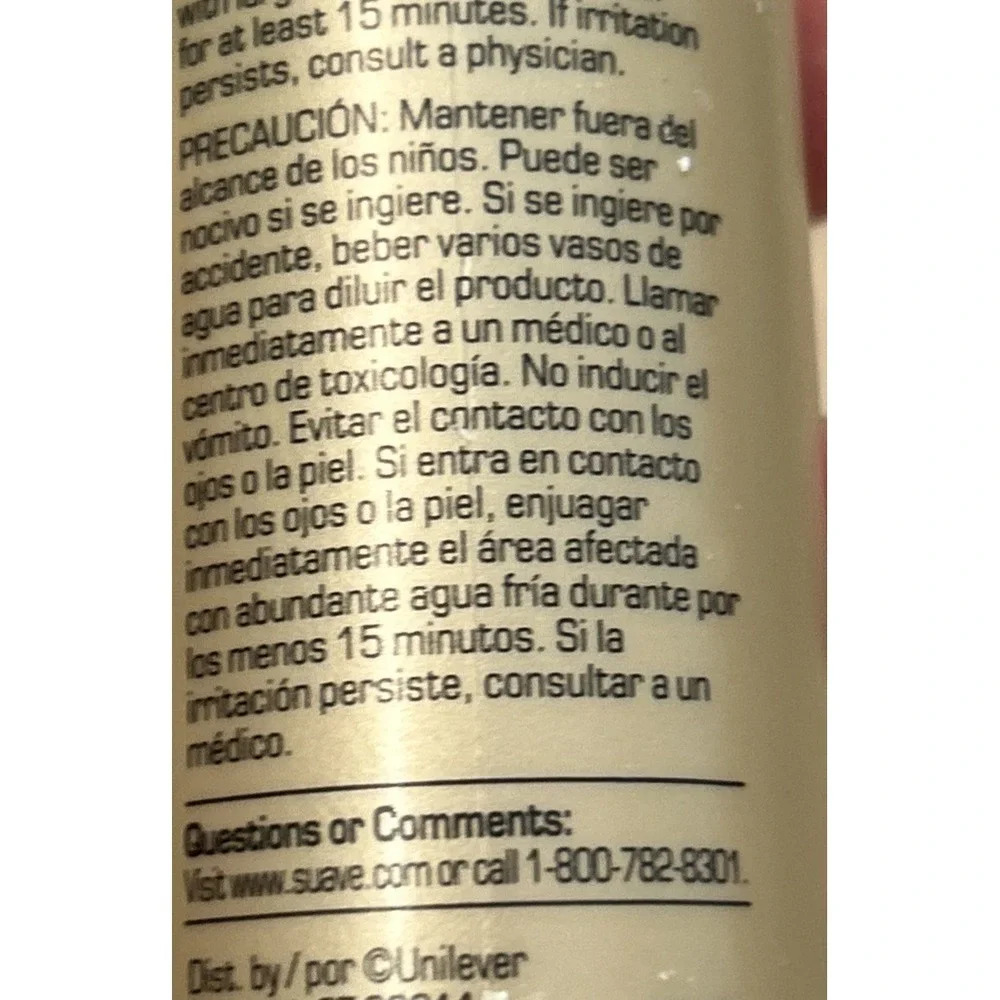 Suave professionals keratin